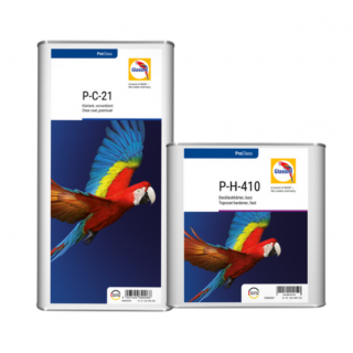 Pachet lac auto, Glasurit P-C-21, Premixed 2:1, gramaj 5 litri + 2.5 litri intaritor