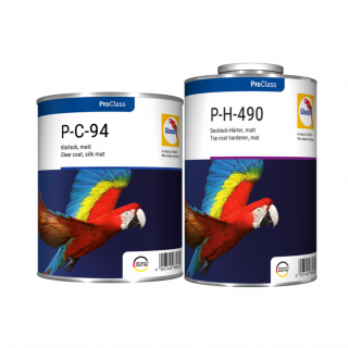 Pachet lac auto, Glasurit P-C-94, SilkMatt 2:1, gramaj 0.75 litri lac + 0.5 litri intaritor
