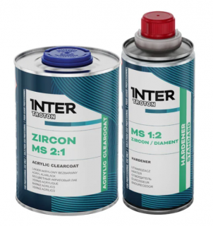 Pachet lac auto + intaritor, Troton Zircon MS 2:1, uscare lent, normal, rapid, gramaj 1 litru   5 litri