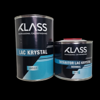 Pachet lac auto, Kass UHS Kristal, cantitate 1 litru + intaritor 0.5 litri