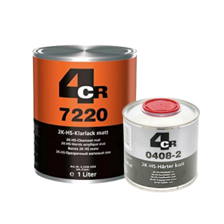 Pachet lac auto mat, 4CR 7220 HS, 2:1 3:1, cantitate 1 litru intaritor + 0.5 litri intaritor