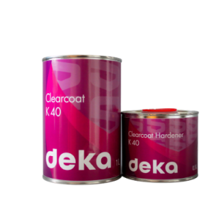 Pachet lac auto mat, Deka K40 2:1, gramaj 1 litru lac + 0.5 litri intaritor