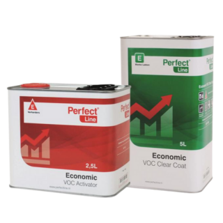 Pachet lac auto, Perfect Line HS 2:1 Economic, cantitate 5 litri lac si 2.5 litri intaritor