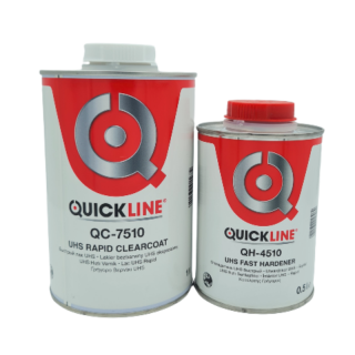 Pachet lac auto, Quickline QC-7510 UHS Rapid, cantitate 1 litru si 5 litri, contine intaritor