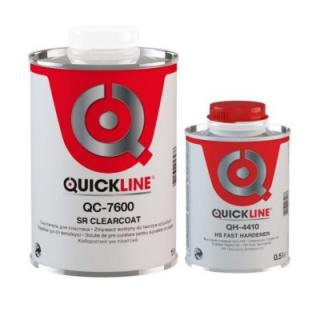 Pachet lac auto, Quickline QC-7600 SR HS, cantitate 1 litru lac si 0.5 litri intaritor