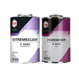 Pachet lac auto, RM C25180, ExtemeClear 3:1, cantitate 1 litru lac + 1 litru intaritor