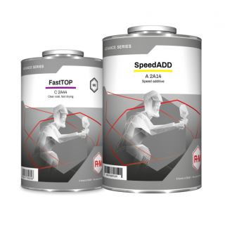 Pachet lac auto, RM C2A44, FastTop 2:1, cantitate 1 litru lac + 0.5 litri intaritor