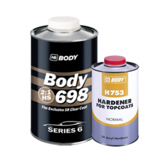 Pachet lac HS 2:1 SR, HB Body 698, cantitate 1   5 litri lac si 0.5   2.5 litri intaritor