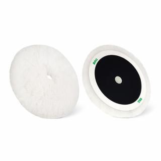Pad din lana naturala de oaie, Boll PRBL-60031, 180 mm, cu velcro, pentru polishat, 1 buc