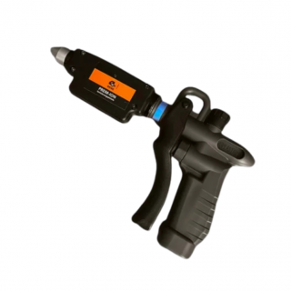 Pistol de ionizare antistatic, 4CR 9540 PREM-ION, neutralizeaza sarcinile statice si curata suprafata cu aer comprimat ionizat