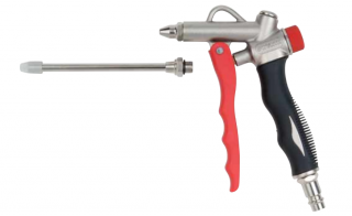 Pistol de suflat cu aer comprimat , Wurth 714 92 02, pentru suflat cu prelungitor curbat