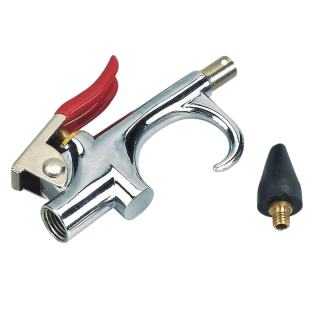 Pistol de suflat cu aer, Starchem BG-1, contine duza de metal si cauciuc