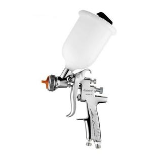 Pistol de vopsit, Anest Iwata AZ3 HTE-S IMPACT Chrome, cupa plastic 600 ml, duza la alegere, consum aer incepand cu 362 l min