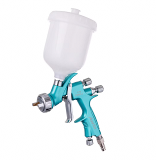 Pistol de vopsit, Auarita NOVA 1 LVMP, cana plastic 600 ml, consum aer 250  - 310 l min, duza 1.8 mm