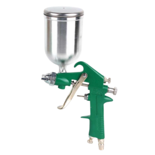 Pistol de vopsit, Hanbon F-75G, cana metalica 400 ml, duza 1.5, consum aer 75 l min