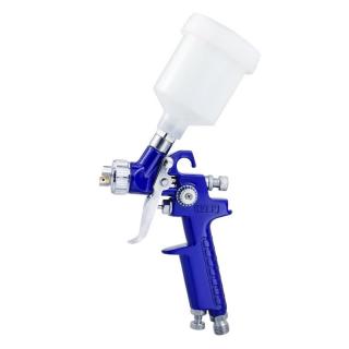 Pistol de vopsit pentru retus, DD Cars MINI H-2000, consum aer 90 - 140 l min, cana 125  ml, duza 1.0 mm