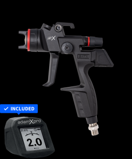 Pistol de vopsit, SATAjet   Jet X Digital Pro, model HVLP pentru vopsea ori RP pentru lac, duza la alegere (fara cana)