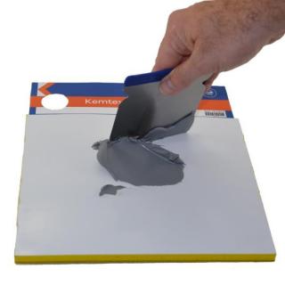 Placa pentru amestecat chit auto, Kemtex 13.2302, mixare materiale, contine 100 de coli