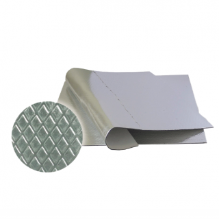 Placa reducere zgomote, Boll PRBL-6011, autoadeziva cu strat de aluminiu, dimensiune 50x50 cm
