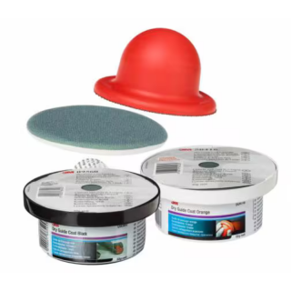 Praf de control, 3M 09560, contine burete aplicat pulbere de control, culoare gri, 50 grame