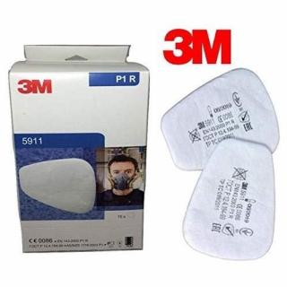 Prefiltre pentru masca 3M,   5911 protectie particule P1 compatibile cu toate filtrele (set 2 filtre)
