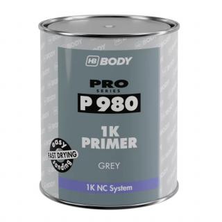Primer   Filler acrilic 1K, HB Body P980, culoare gri, cantitate 1 litru
