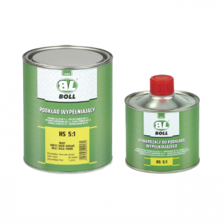 Primer Filler acrilic HS 5:1, Boll PRBL-166X, culoare la alegere, cantitate 0.80 l filler + 0.16 l intaritor