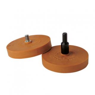 Radiera curatat adeziv, 4CR 3804, set 2 bucati + antrenor metalic