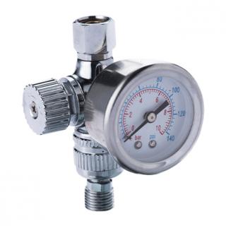 Regulator de presiune aer cu manometru mecanic, Italco FR5, montare pe furtun, cupla 1 4, maxim 10 bar