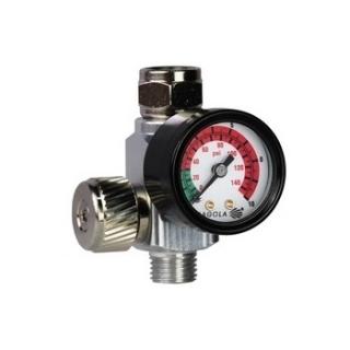 Regulator de presiune aer cu manometru mecanic, Sagola RC2, montare pe furtun, cupla 1 4, maxim 10 bar