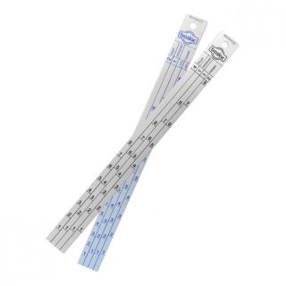 Rigla mixare metalica, Baslac 45154103, gradata 4:1:1, lungime 30 cm