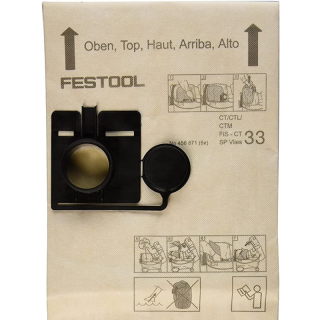 Set 5 saci, Festool FIS-CT 33, pentru aspirator CT 33