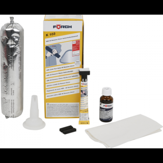 Set adeziv parbriz, Forch K103, monocomponent, timp de uscare 1 ora, gramaj 310   400 ml