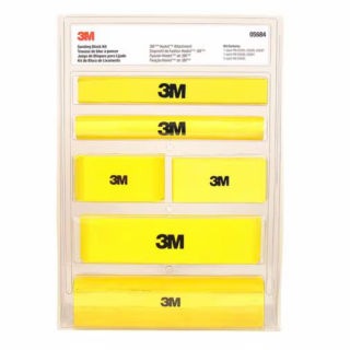 Set bloc de slefuit manual, 3M,   05684 Hookit Gold, velcro fara aspirare