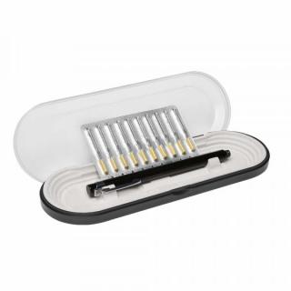 Set indepartare impuritati, Colad 9800, culoare negru, pentru impuritati din lac si vopsea, contine 10 ace