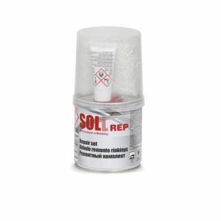 Set reparatie firba de sticla cu rasina, Soll SG7, contine intaritor, gramaj 0.25 kg