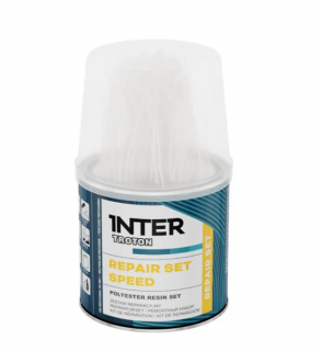Set reparatie firba de sticla cu rasina, Troton Repair Set Speed, contine intaritor, gramaj 0.25 kg