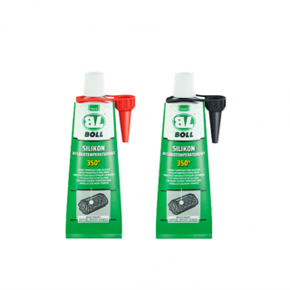 Silicon de etansare, Boll PRBL-7010X, culoare gri   negru   rosu, termorezistent, cantitate 80   290 ml