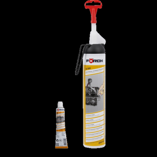 Silicon etansare, Forch K166, penru mototare si carcase, culoare negru, gramaj 80   200 ml