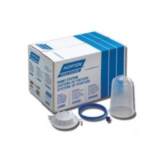 Sistem aplicat vopseaua, Norton, contine 48 pungi, 48 filtre, 48 dopuri