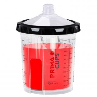 Sistem aplicat vopseaua, Prima Cups, 50 pahare cu inel + 50 filtre
