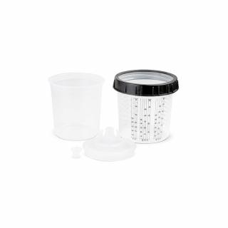 Sistem pahare aplicat vopseaua, Soll SPS-650-1, set complet 50 buc, gramaj 600 ml
