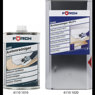 Solute de curatat, Forch R592. cu acetona, gramaj 1   5 litri