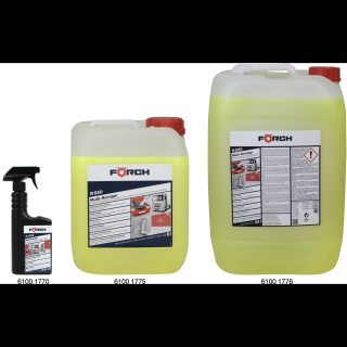 Solutie concentrata pentru curatarea suprafetelor, Forch R550, indepartarea uleiurilor si grasimilor, cantitate 0.5 5 25 litri