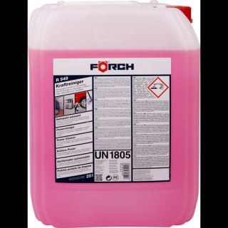 Solutie de curatat, Forch R549, Forte, pentru murdarie persistenta, gramaj 20 litri