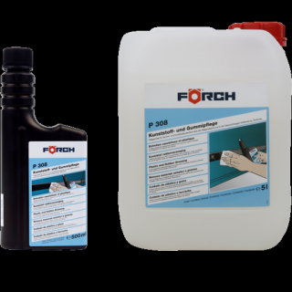 Solutie de curatat si ingrijit, Forch P308, pentru plastic si cauciuc, gramaj 0.5   5 litri