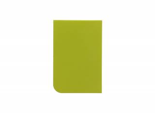 Spaclu flexibil,  Finixa PPM 25, din plastic, usor de curatat, 116 mm x 78 mm, verde