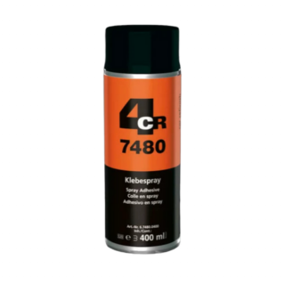 Spray adeziv, 4CR 7480, culoare alb-transparent, cantitate 400 ml