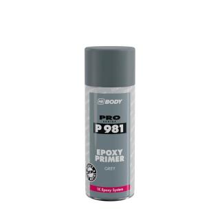 Spray epoxy primer, HB Body P981, culoare gri, cantitate 400 ml