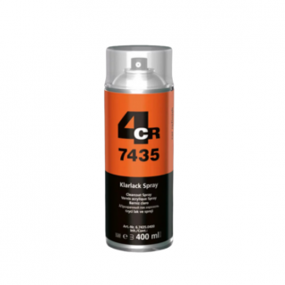 Spray lac, 4CR 7435, culoare transparent lucios, cantitate 400 ml
